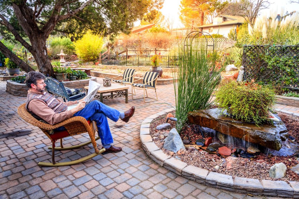 enjoy your backyard with denver lawn care and landscaping maintenance